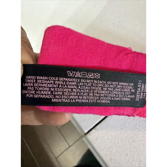 Victoria's Secret 38D Very Sexy Push Up Bra pink lace full coverage padded - Picture 7 of 11